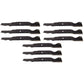 Qty 9: Deck Mower Blade Fits Troy Bilt Replaces 742-0677A