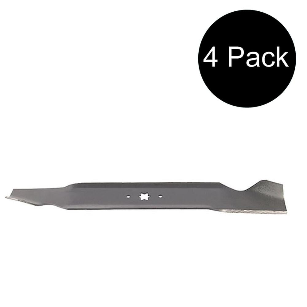 Qty 4: Hi Lift Standard Mower Blade Fits Rotary Replaces 14058