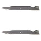 (2) 21-3/16" Standard Mower Blades 742-0656 Fits Huskee Fits Murry Fits Toro
