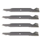 (4) Aftermarket Standard Mower Blades Requires (2) Blades for 42" Deck Fits MTD