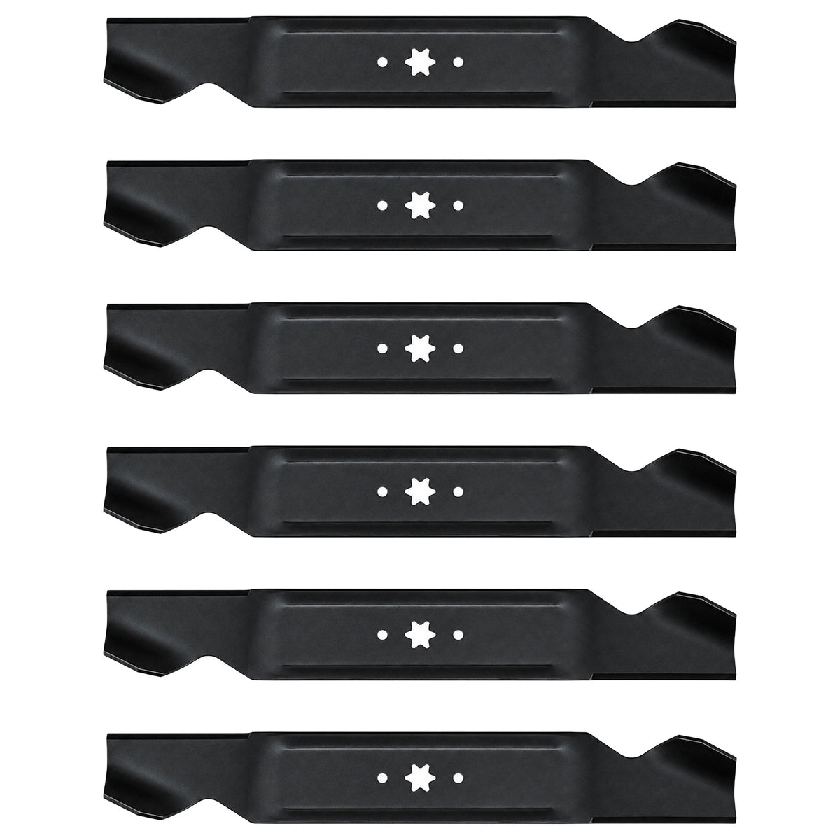 Qty 6: Hi Lift Standard Mower Blade  Fits Murray Replaces LAB50-0093_x6