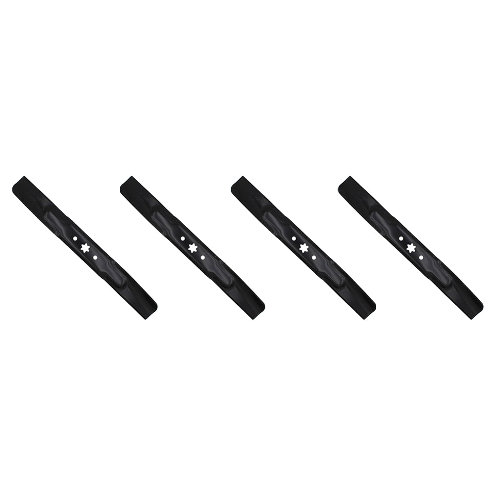 942-04308 942-0656 6Pt Star 21-1/4″ Mower Blades (4) Pk For MTD Zero-Turns