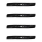 4 XHT HD Blades Fits Troy Bil Pony Bronco Colt XP Mowers 942-04308 With 42" Deck