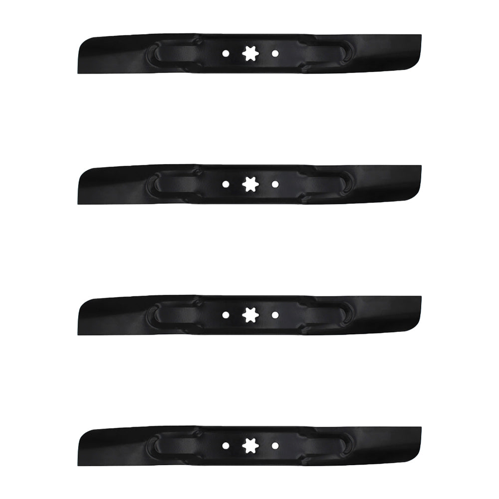 942-04308 942-0656 6Pt Star 21-1/4″ Mower Blades (4) Pk For MTD Zero-Turns