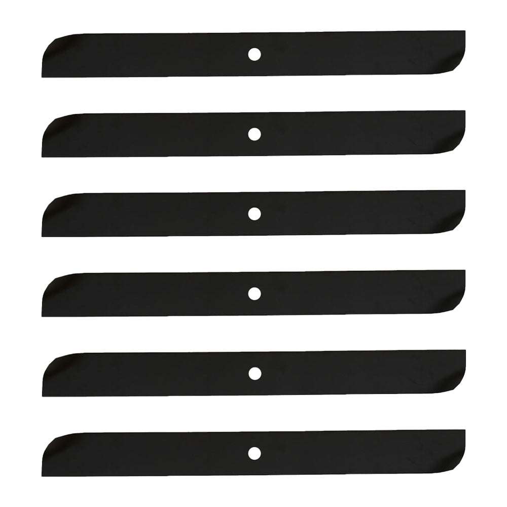 (6) Standard Mower Blades 21.675" X 5/8" Fits Toro Time Cutter Z 106-2247-03