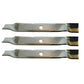 (3) Mulcher Blades 46" Cut Deck fits Craftsman 145708 152443 163819 157033