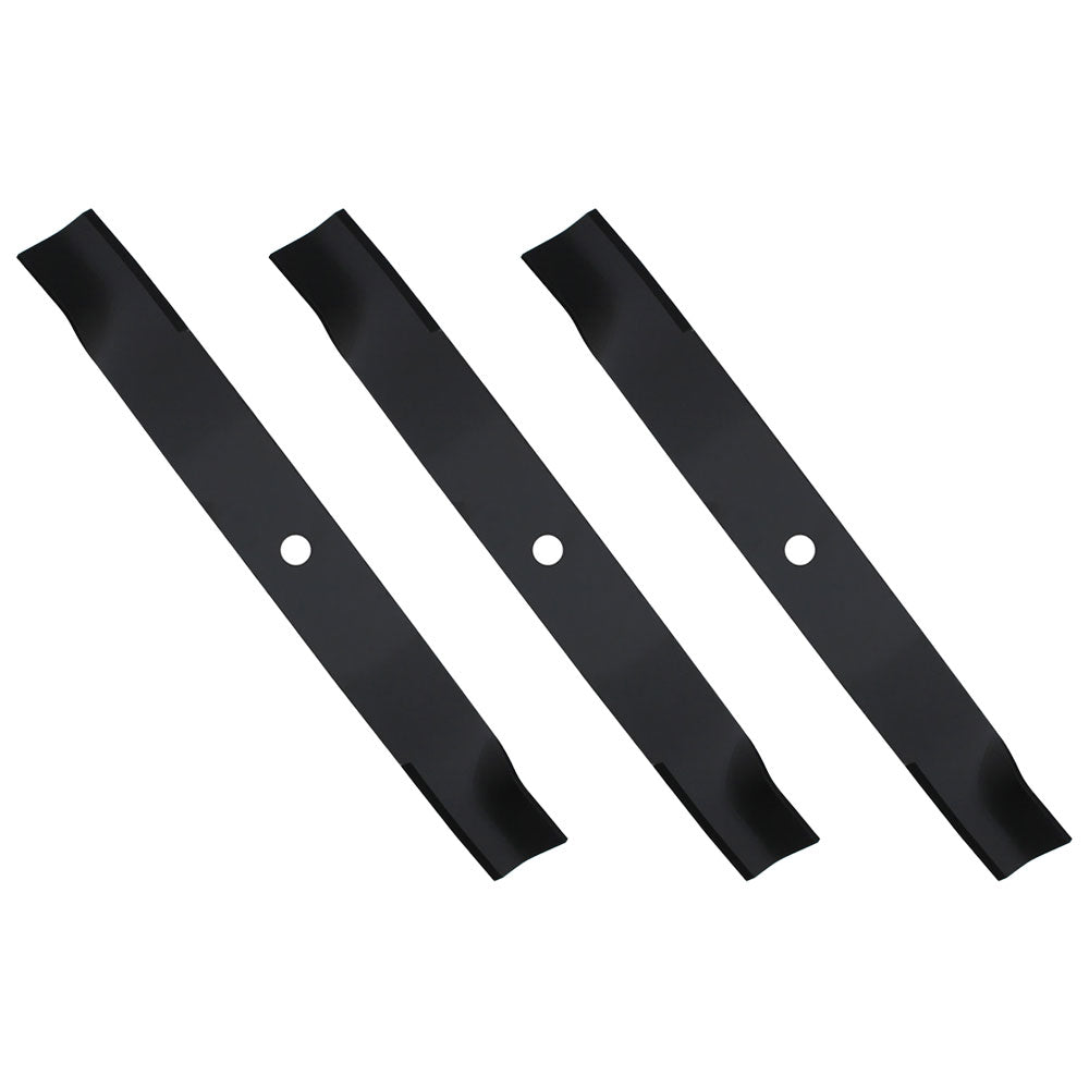 Three (3) High Lift Mower Blades Fits John Deere Mowers with 72" Decks AM102402