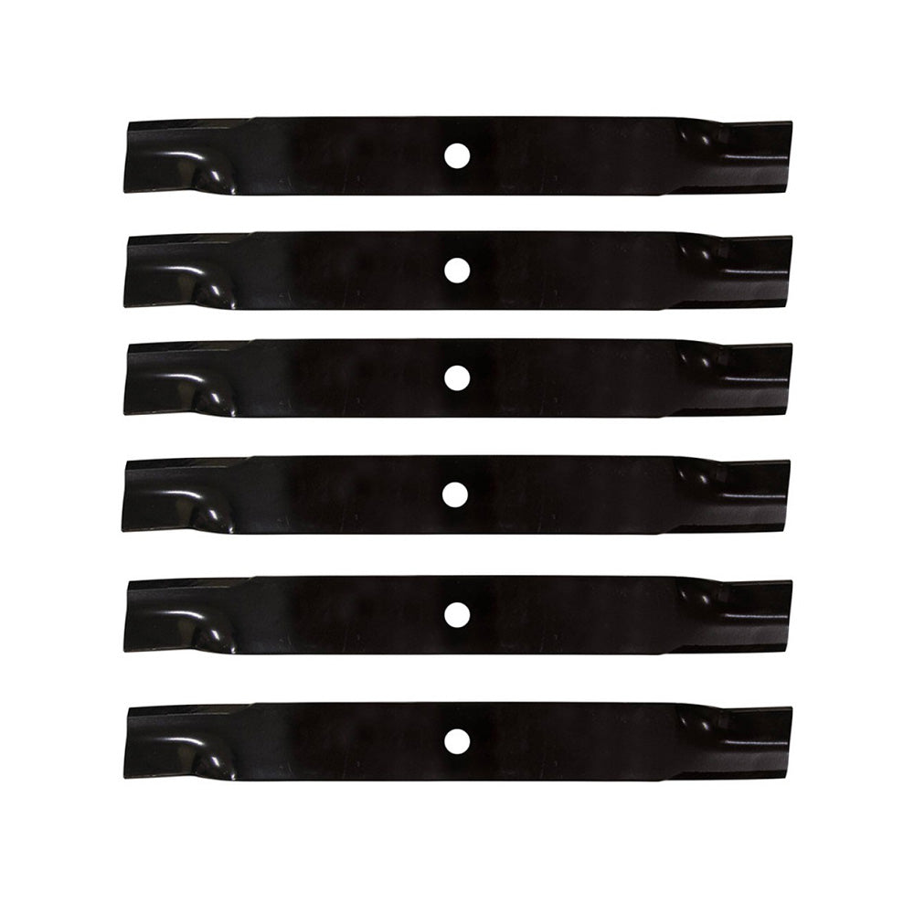 (6) High Lift Mower Blades Fits John Deere Mowers with 72" Deck AM102402 M119975