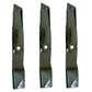3 BLADES FOR 54" Fits John Deere GT225 GT235 GT245 GX255 GX325 GX335 GX345 G