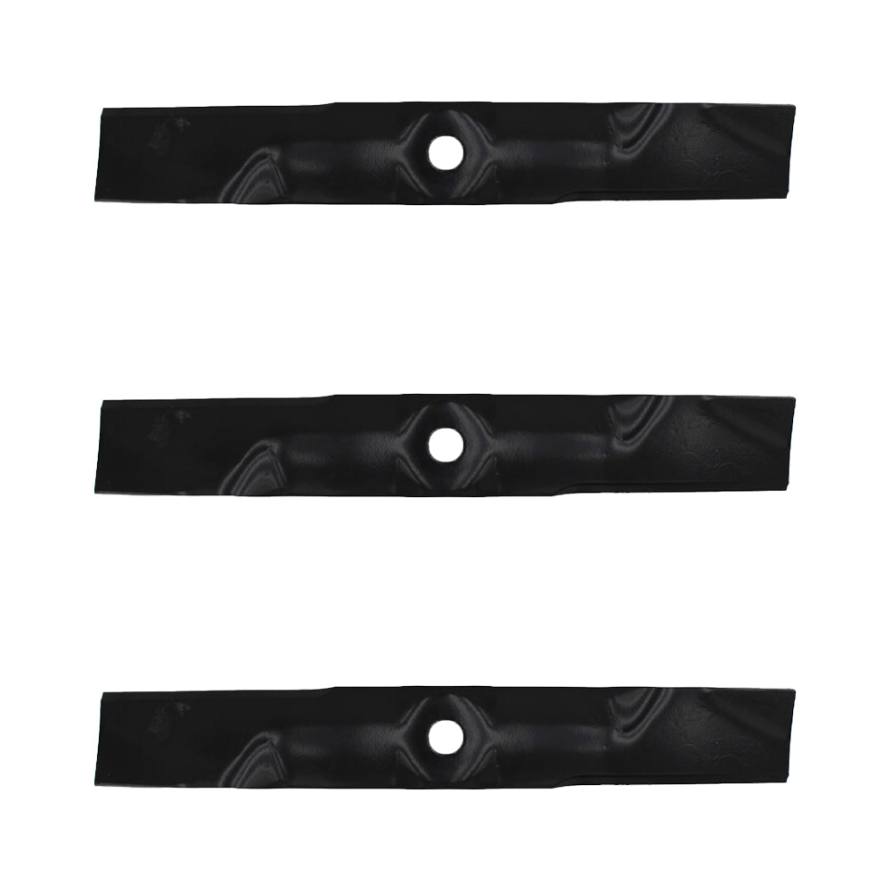 3 Blades Fits John Deere 48" Cut GT225 GT235 GT245 GX255 GX325 GX335