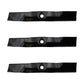 Set of 3 Blades Fits John Deere M145476 M127500- Z425 Z435 Z445 48" Cuts 10291