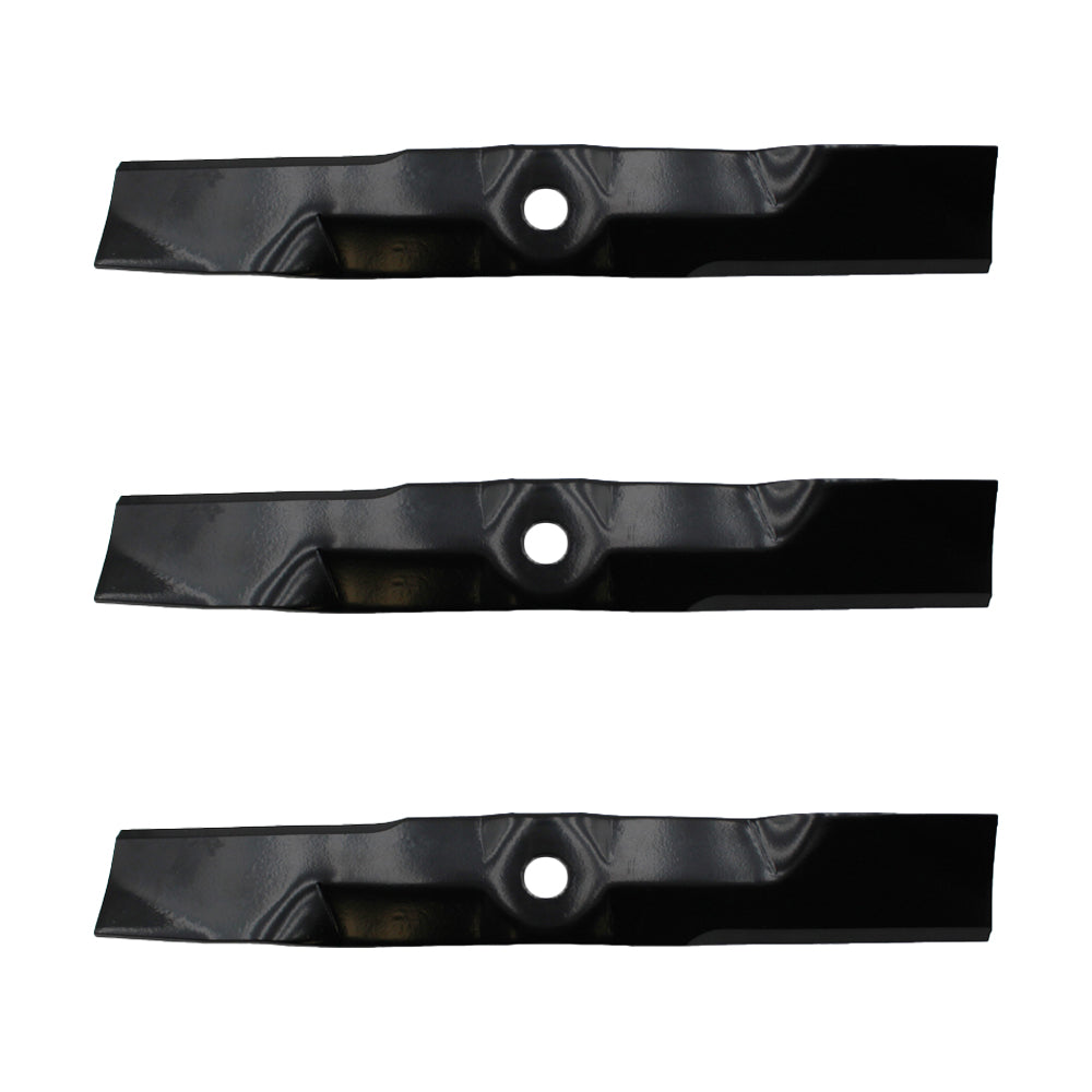 Set of 3 Blades Fits John Deere M145476 M127500- Z425 Z435 Z445 48" Cuts 10291
