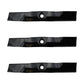 3 Blades Fits John Deere 48" Cut LX279 LX280 LX288 LX289 SST18 X300 X320