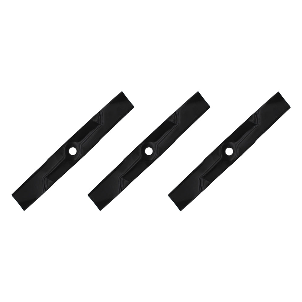 Set of 3 Blades Fits John Deere M145476 M127500- Z425 Z435 Z445 48" Cuts 10291