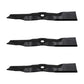 (3) Mower Blades Fits John Deere X300 X320 X324 X350 X354 X360 Replaces M145476