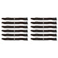 Qty 12: Mulching Lawn Mower Blade Fits MTD Replaces 742-025040-637