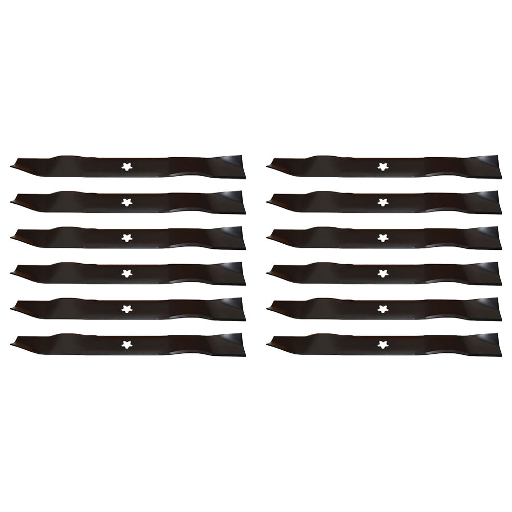 Qty 12: Mulching Lawn Mower Blade Fits AYP Replaces 134149