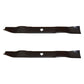 Qty 2: Mulching Lawn Mower Blade Fits Husqvarna Replaces 532134149