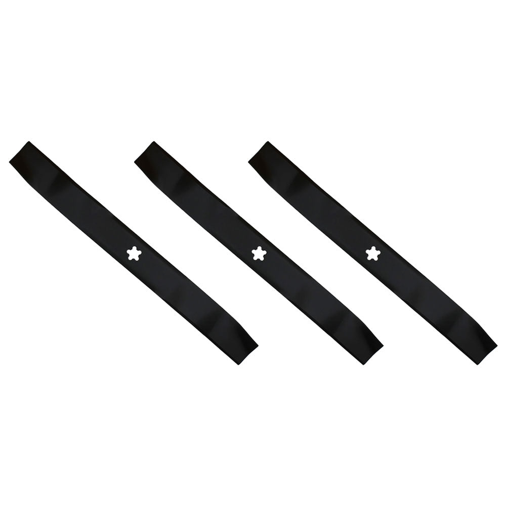 Qty 3: Mulching Lawn Mower Blade Fits John Deere Replaces LAB50-0104_x3