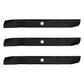 Qty 3: Mulching Lawn Mower Blade Fits CRAFTSMAN Replaces 134149