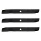 Qty 3: Mulching Lawn Mower Blade Fits Husqvarna Replaces 532134149