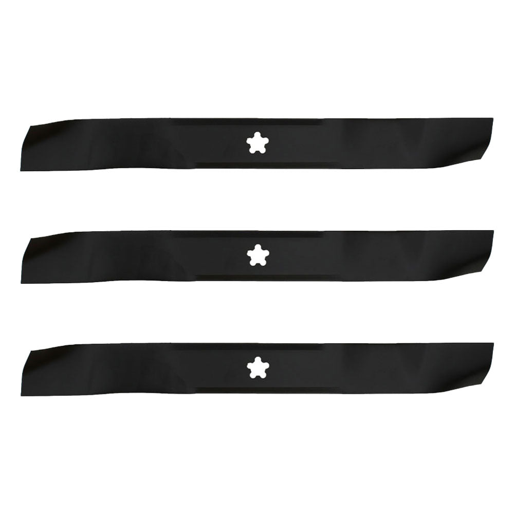 Qty 3: Mulching Lawn Mower Blade Fits Husqvarna Replaces 532134149