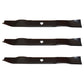 Qty 3: Mulching Lawn Mower Blade Fits John Deere Replaces LAB50-0104_x3