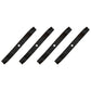 Qty 4: Mulching Lawn Mower Blade Fits MTD Replaces 742-025040-637