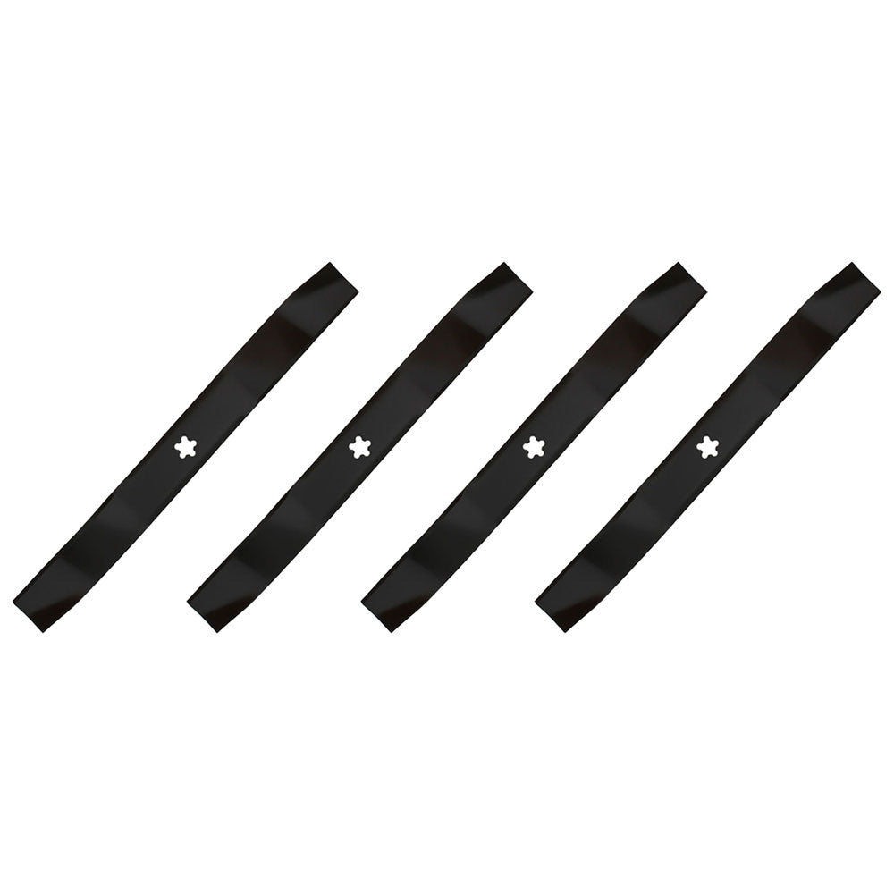Qty 4: Mulching Lawn Mower Blade Fits John Deere Replaces LAB50-0104_x4