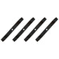 Qty 4: Mulching Lawn Mower Blade Fits AYP Replaces 134149