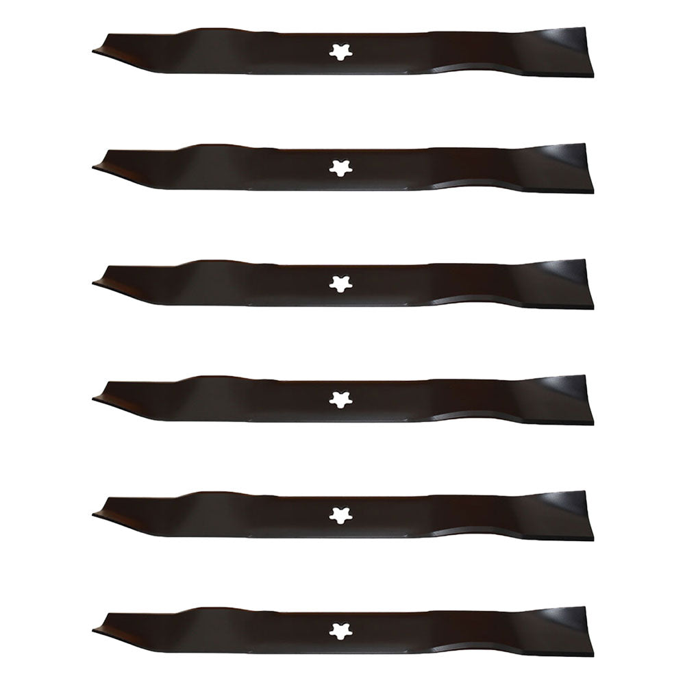 Qty 6: Mulching Lawn Mower Blade Fits AYP Replaces 134149