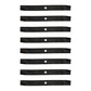 (8) Mulching Lawn Mower Blades 5pt Star Fits Sears Fits Craftsman 134149