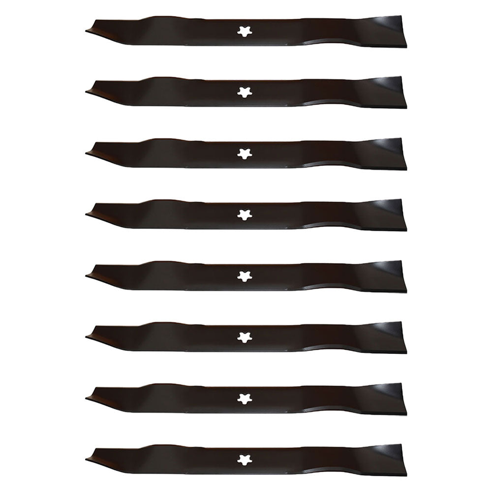 Qty 8:  Mulching Lawn Mower Blade Fits MTD Replaces 742-025040-637
