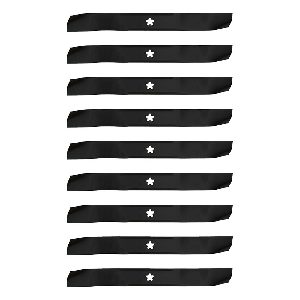 Qty 9: Mulching Lawn Mower Blade Fits Husqvarna Replaces 532134149