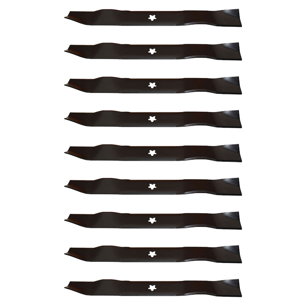 Qty 9: Mulching Lawn Mower Blade Fits Poulan Replaces 531307223