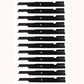 Qty 12: Mower Blade
 Fits Ferris Replaces 5101755