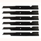 6PK (6)- Notched Air-Lift Blades Fits Ferris 1520842S 315-872 for 61" Mower