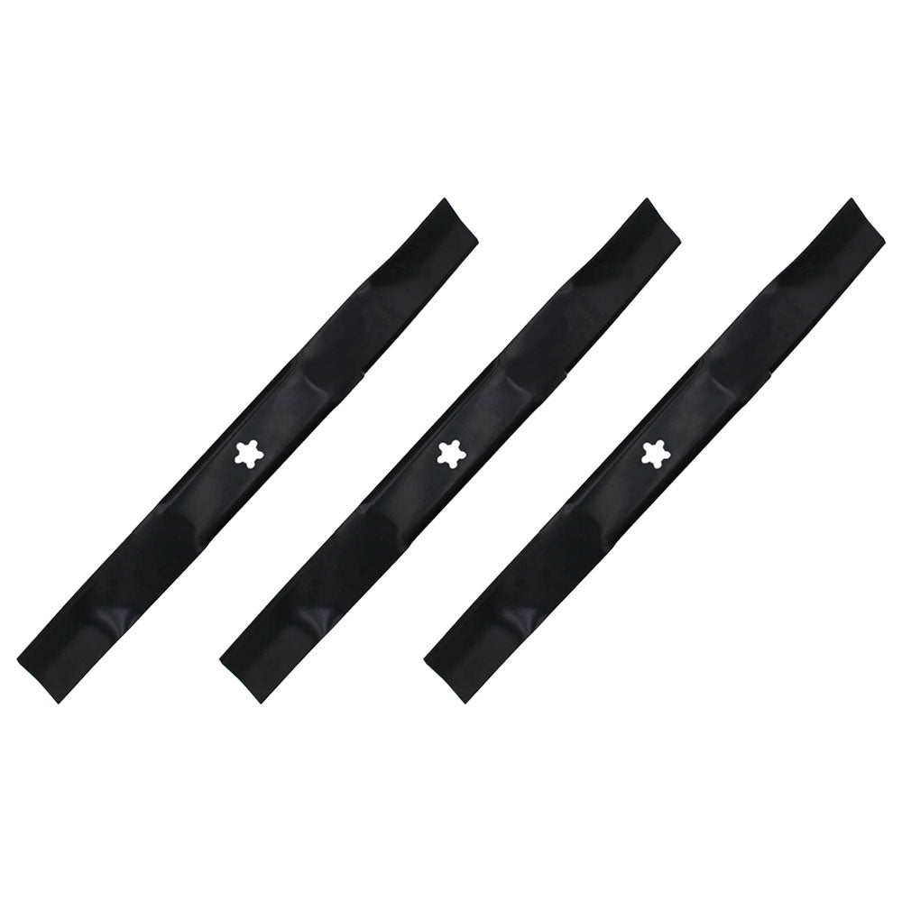 Three (3) New Aftermarket 22" Lawn Mower Blades For AYP Fits Craftsman Replaces 420463 421825