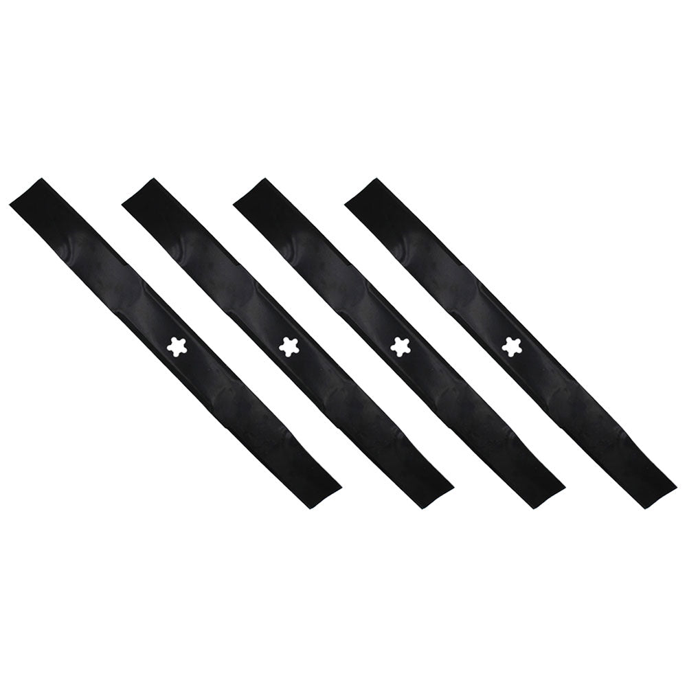 Set of (4) Medium Lift Lawn Mower Blades Fits Husqvarna HU600F HU675AWD