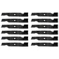 Qty 12: Mower Blades
 Fits Ariens Replaces 21547939