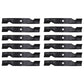 Qty 12: Mower Blades
 Fits Ariens Replaces 21547939