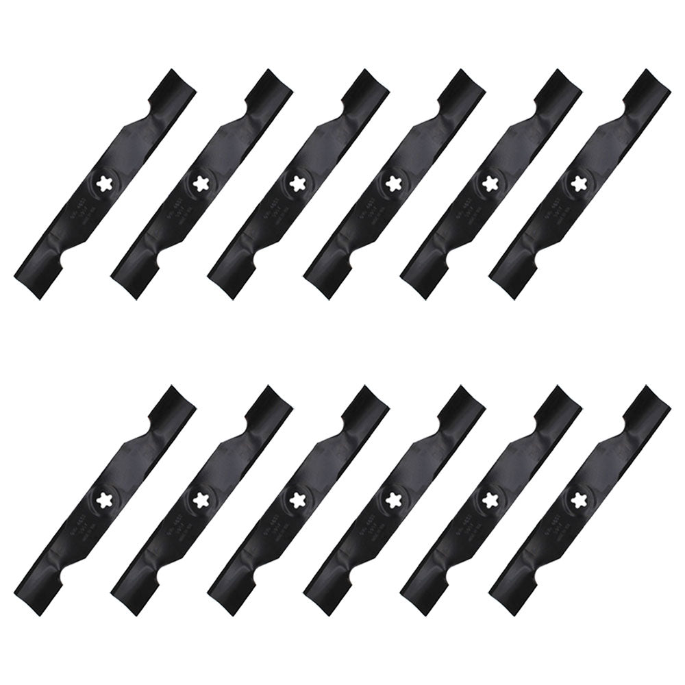 Qty 12: Mower Blades
 Fits Husqvarna Replaces 173920