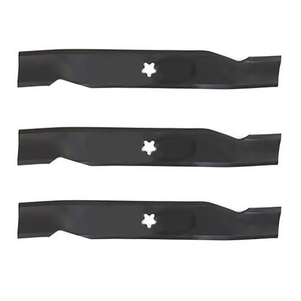 48" High Lift Blades replaces 173920 180054 539107519 R9907 Set of 3