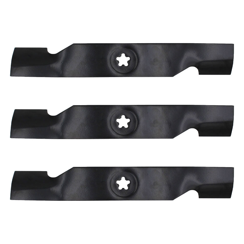 3pk High-Lift Blade Fits Craftsman 173920 Fits Husqvarna 532 18 00-54 532180054