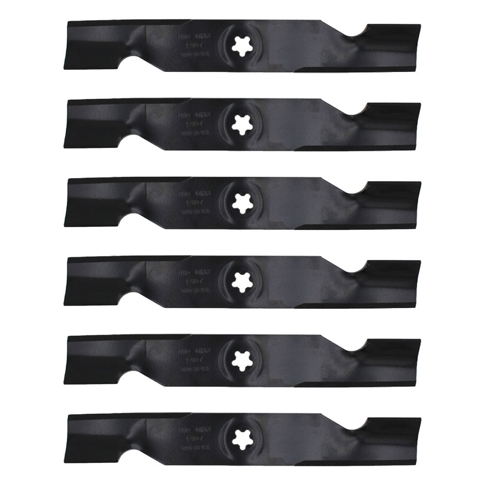 6 Pack Mower Blades fits Ariens 48" Cut  GTH2548, LT2323A2, YTH2148, YTH2448