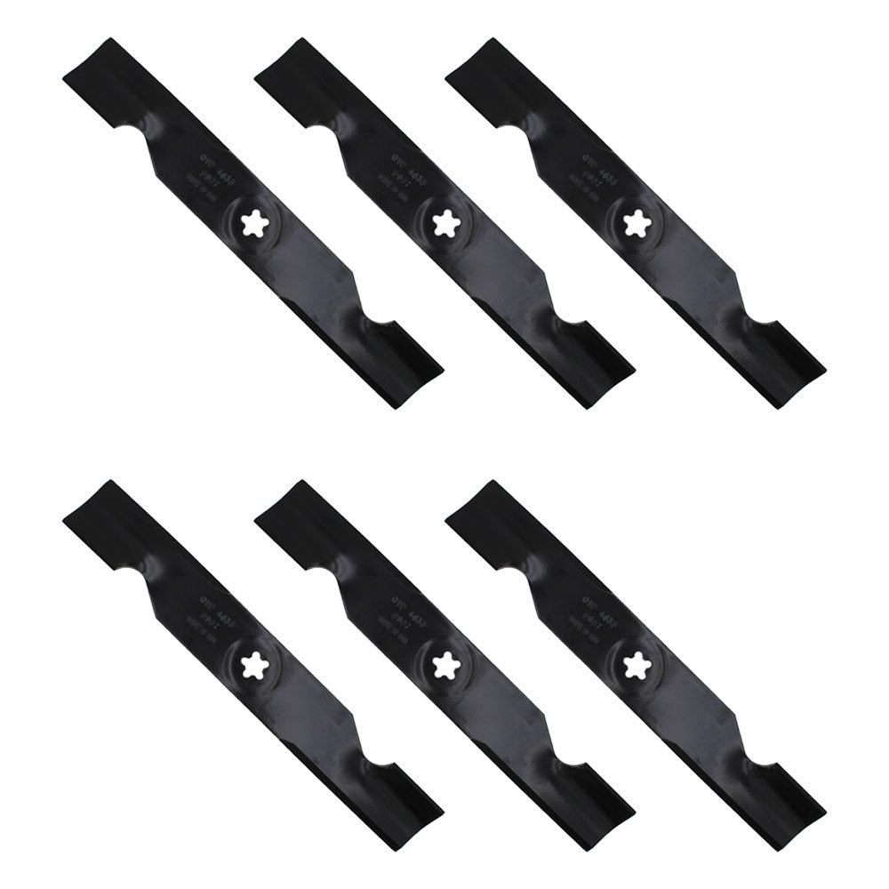 Qty 6: Mower Blade
 Fits Poulan Replaces 532180054