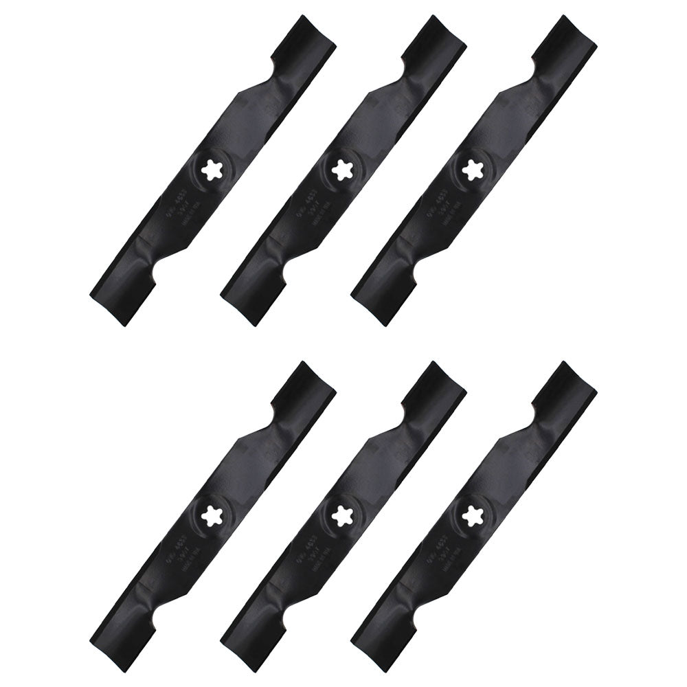 Qty 6: Mower Blade
 Fits AYP Replaces 173920