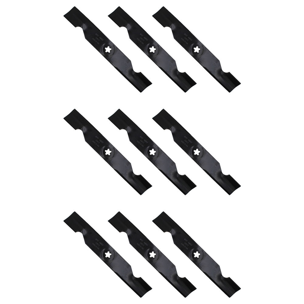 Qty 9: Mower Blades Fits Husqvarna Replaces 532 17 39-20