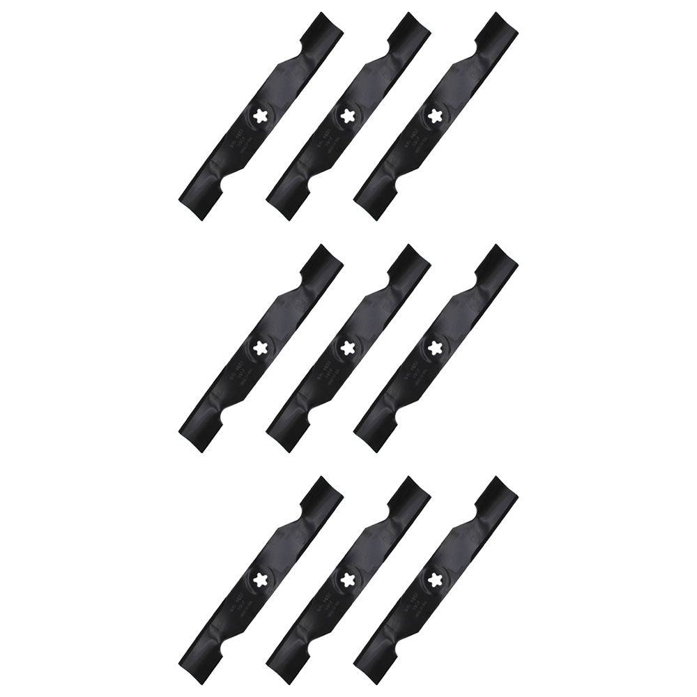 Qty 9: Mower Blades Fits Sears Replaces 173920