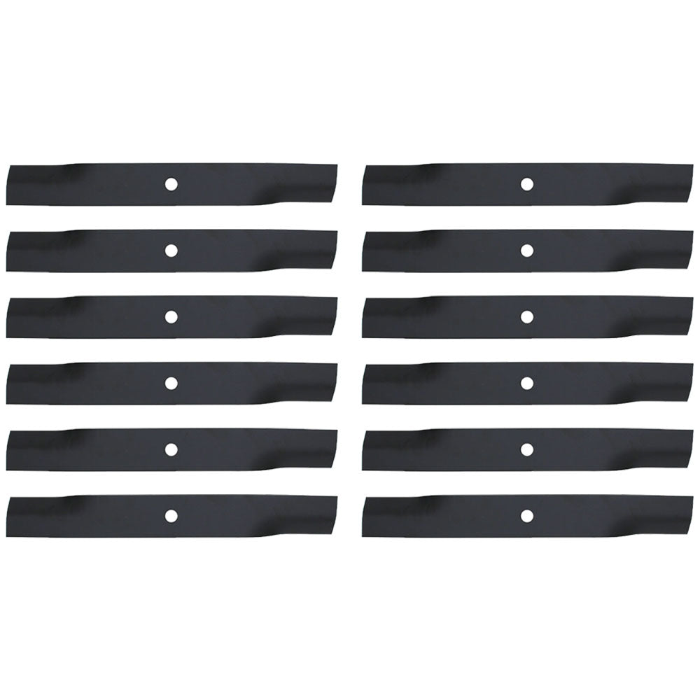 Qty. 12: Lawn Mower Blade Fits Exmark Replaces 110-6837-03